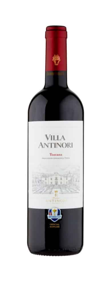 Land Ryder Toscana Villa IGT Official Rosso - Wines Cup Antinori Supplier 2020 of